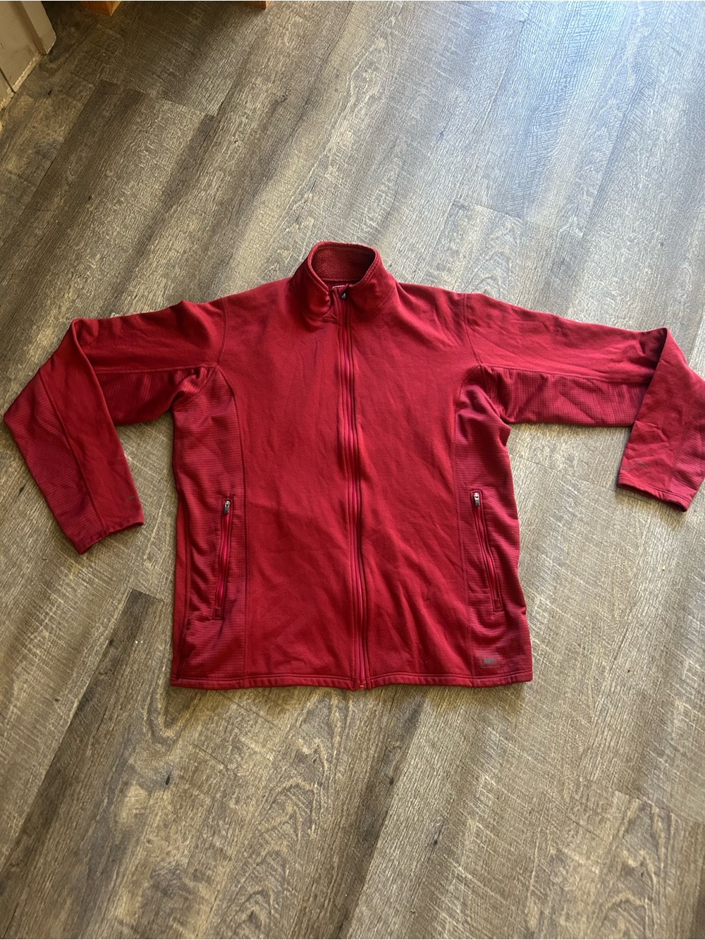REI Men's Crimson Full-Zip Lightweight Fleece Jacket